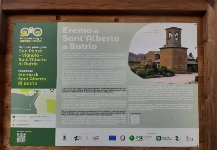 Eremo di Sant'Alberto di Butrio, un gioiello dell'Oltrepò Pavese, vicino a Santa Margherita di Staffora.