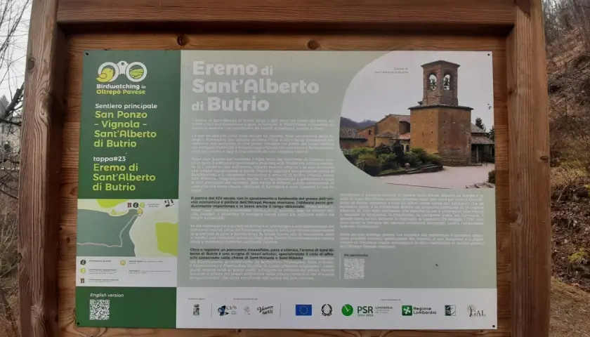 Eremo di Sant'Alberto di Butrio, un gioiello dell'Oltrepò Pavese, vicino a Santa Margherita di Staffora.