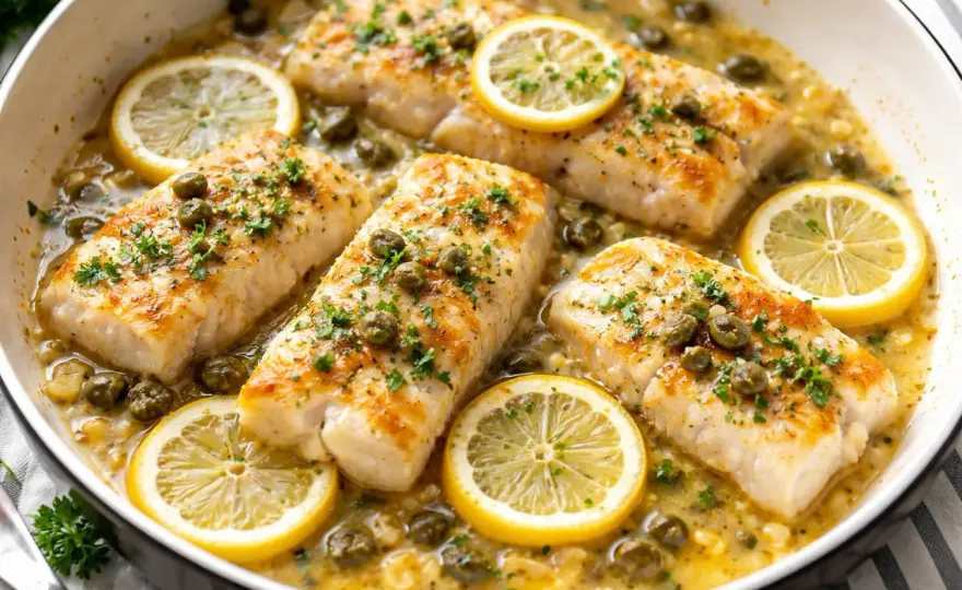 Merluzzo con cipolle in bianco - Ricetta facile e perfetta