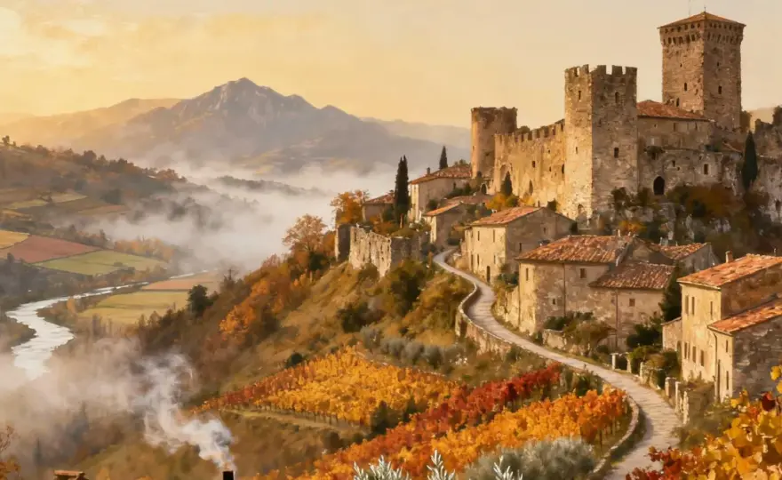 Borghi medievali Pavia - Il tuo itinerario perfetto nell'Oltrepò