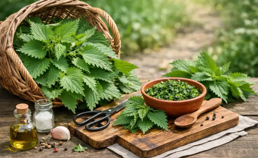 Ortica in cucina - Ricette e segreti per valorizzarla
