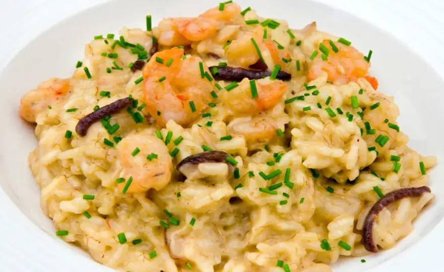 Risotto funghi e gamberetti - La ricetta perfetta esiste!