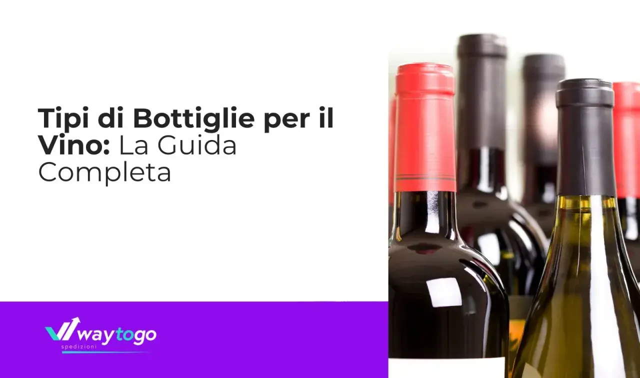 Una guida completa ai tipi di bottiglie per il vino, con immagini di diverse bottiglie.